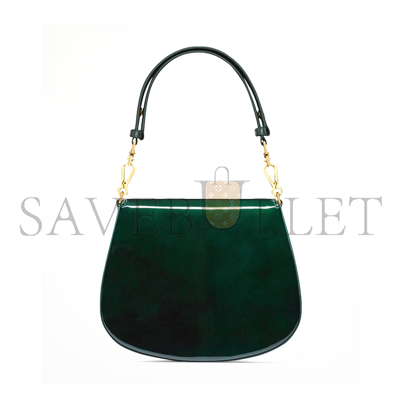 Y*L voltaire top handle in patent leather 800846aaekl3856 (17.5*21*8cm)